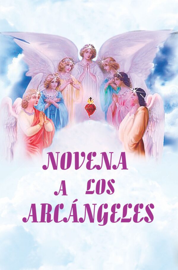 caratulas nov a los arcangeles NOVENA A LOS ARCÁNGELES